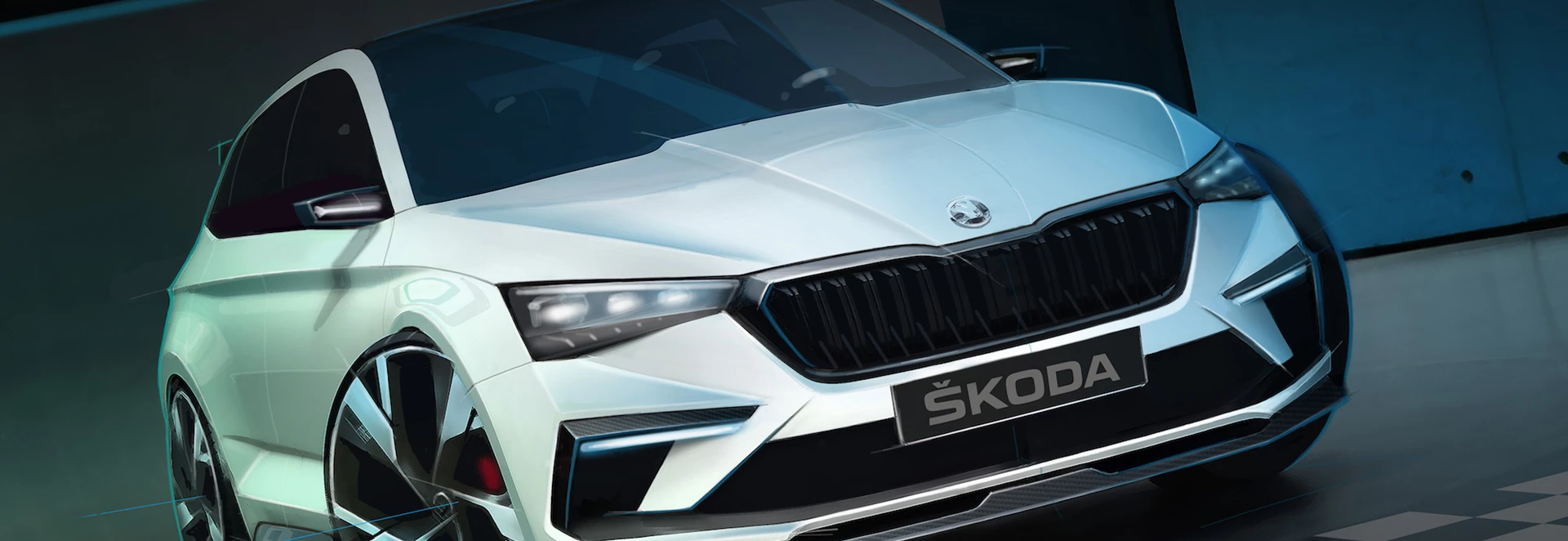 New Skoda Vision RS concept update revealed 